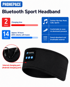 LumaNest Bluetooth Sleep Headband | Wireless Sleep Headphones